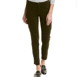 Vince Dark Green Corduroy Cargo Pants